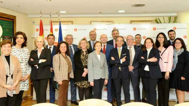 El nuevo equipo del Colegio de Economistas de Valladolid, Palencia y Zamora