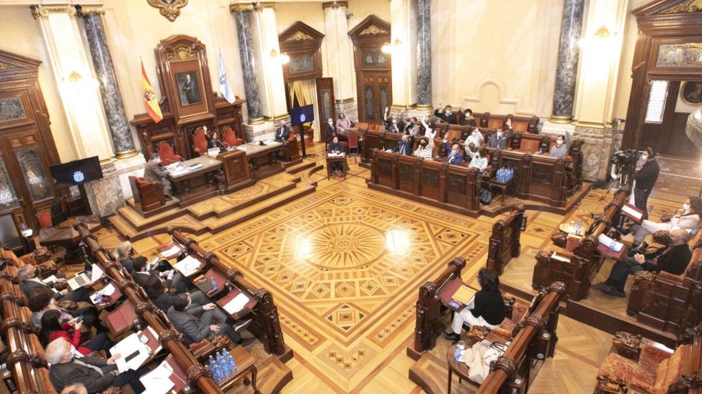 Pleno extraordinario en el que se han aprobado los presupuestos.