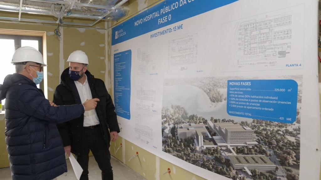 Obras en la fase 0 del nuevo CHUAC.