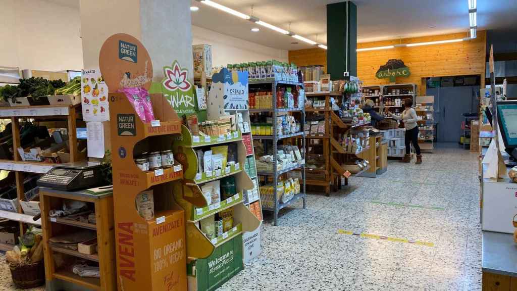 Tienda de la cooperativa Árbore en Vigo.