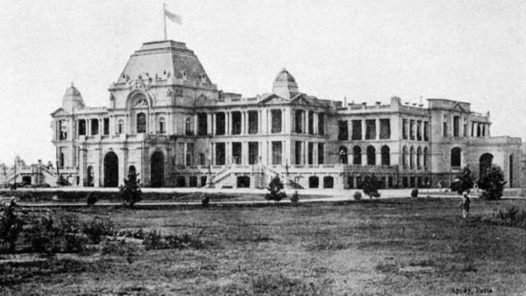 El palacio de Kapurthala que el marajá hizo construir para Anita a semejanza del de Versalles.