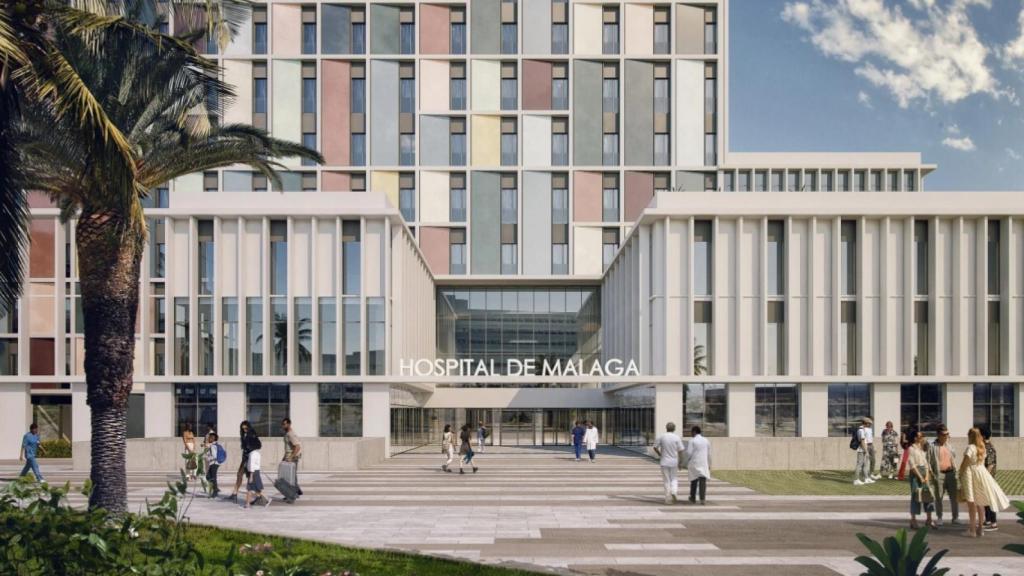 Diseño del tercer hospital de Málaga.