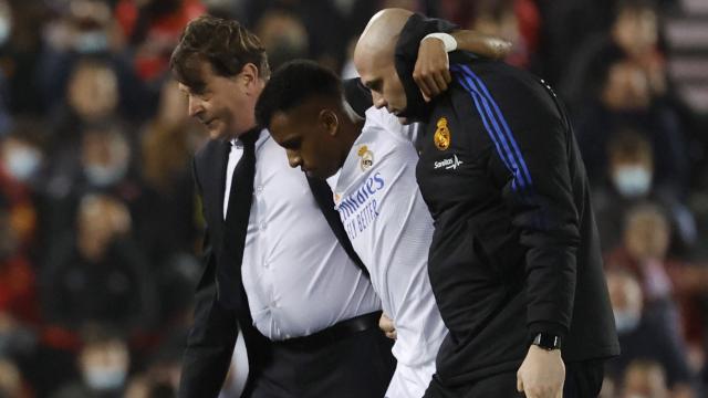 Rodrygo Goes se retira lesionado de Son Moix