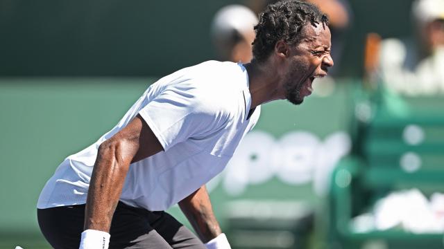 Gael Monfils, en Indian Wells 2022