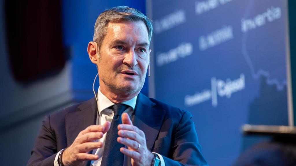 Jaume Miquel, presidente y consejero delegado de Tendam, durante su intervención en la primera jornada del II Foro Económico Español en Andalucía 'Andalucía ante la vuelta a la normalidad'.