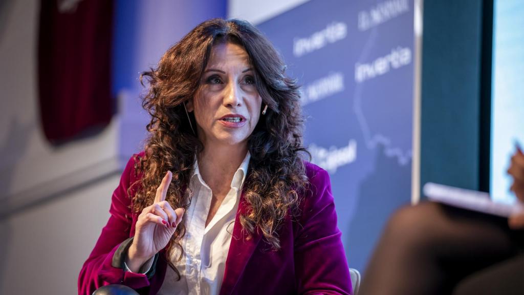 Rocío Ruiz, exconsejera de Igualdad, en un evento de EL ESPAÑOL.