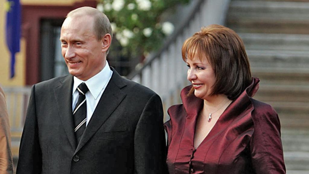 Vladímir Putin y Lyudmila Putina