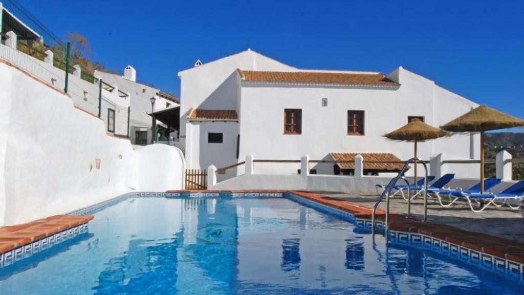 Imagen de archivo de una casa rural.