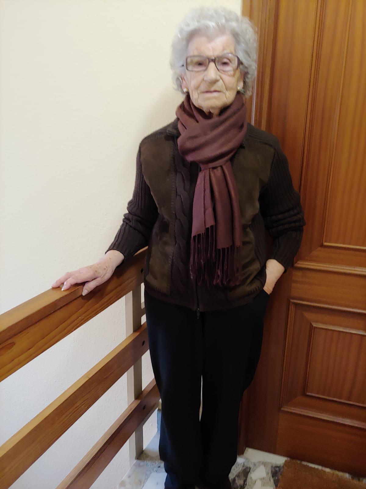 Brígida Vázquez López en una imagen cedida por la UNED Sénior de A Coruña.