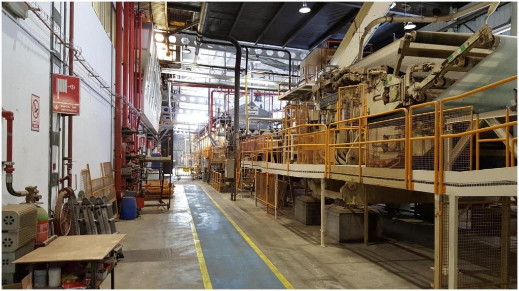 Imagen de archivo de una fábrica de Finsa.