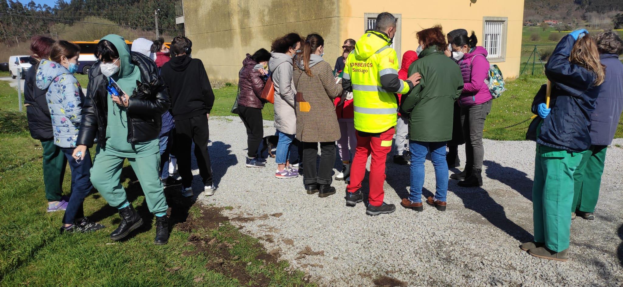 La llegada de los refugiados ucranianos y sus mascotas a CanGal (Cedida).