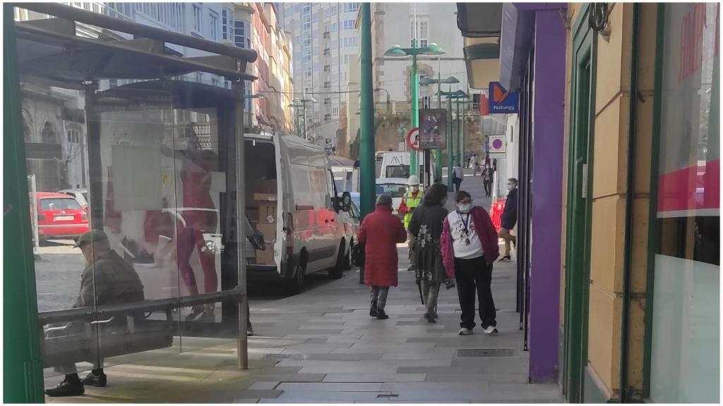 Parada de bus del Callao.
