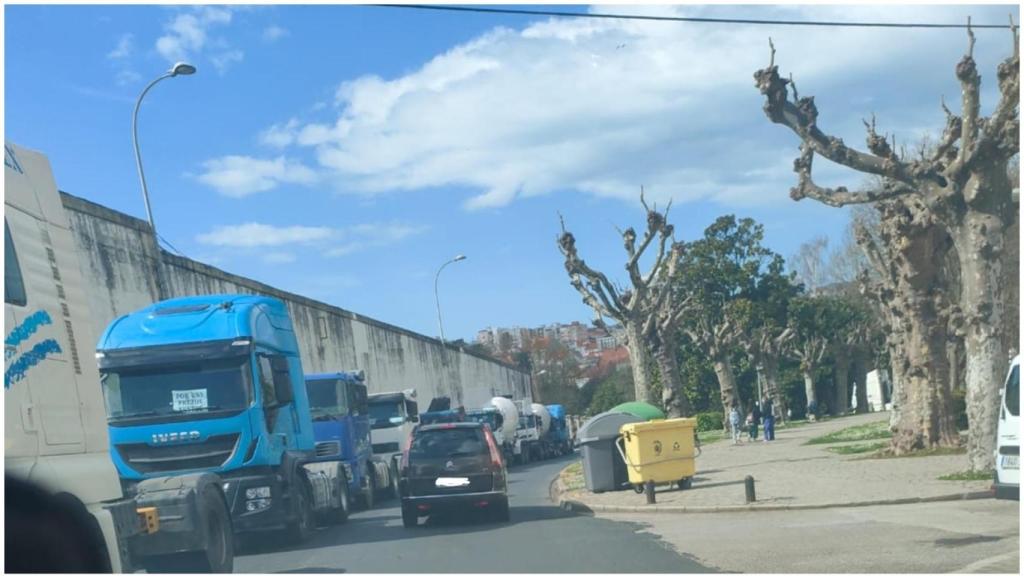 Nueva movilización del sector en la comarca.