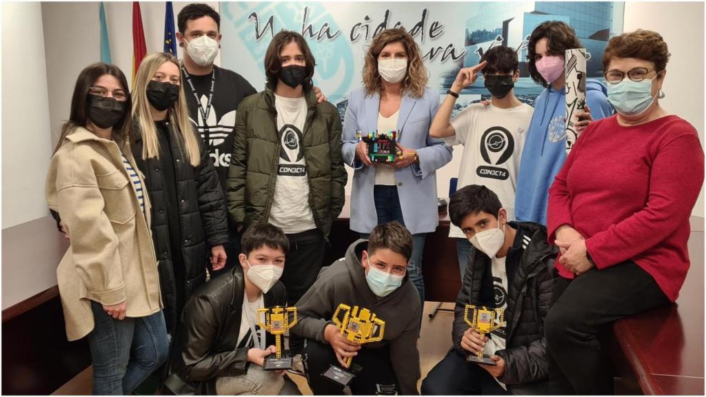 Recepción a los representantes de Gazapo.