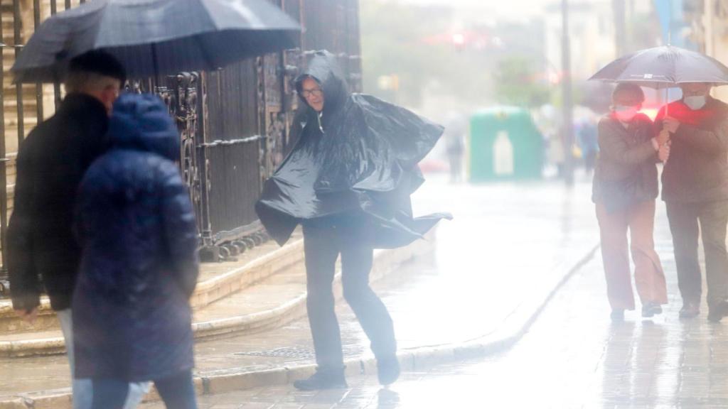 Imagen de archivo de un día de tormenta