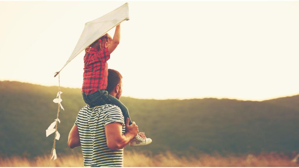 Padre, familia, niños.