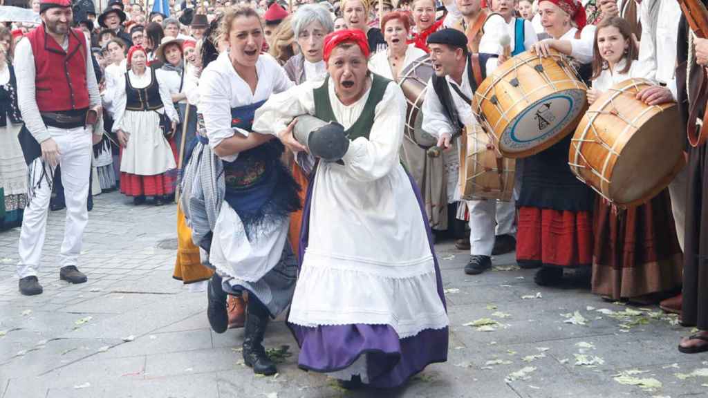 Representación de la Reconquista de Vigo.