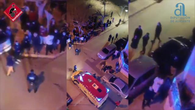 Un niño menor de cinco años fallece en Almoradí a causa del humo de un incendio en su casa.