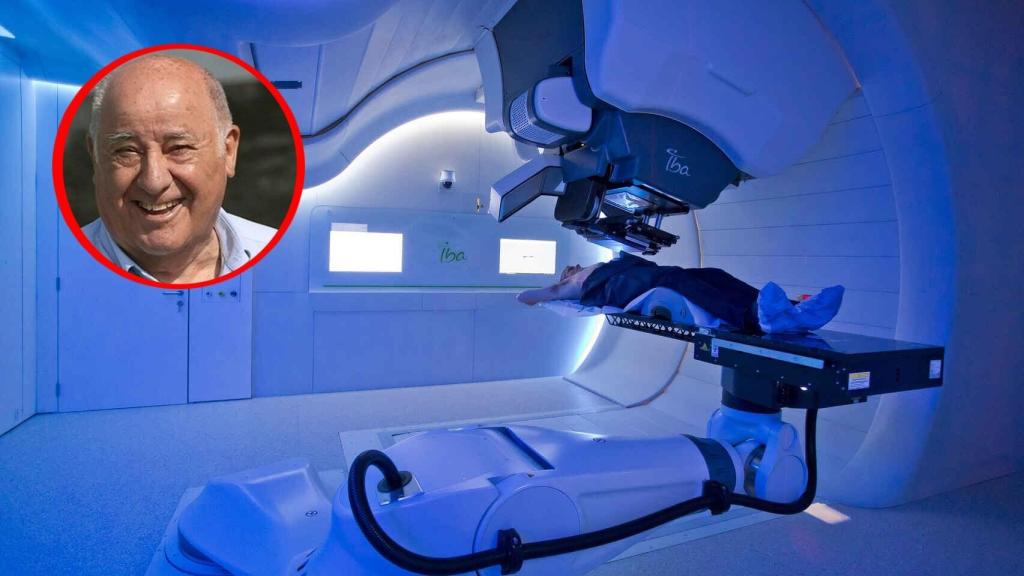 Sala de tratamiento del Centro de Protonterapia Quirónsalud.