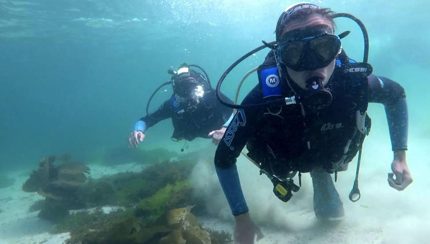 Bautismo de buceo. Foto: Centro de Buceo Medusa