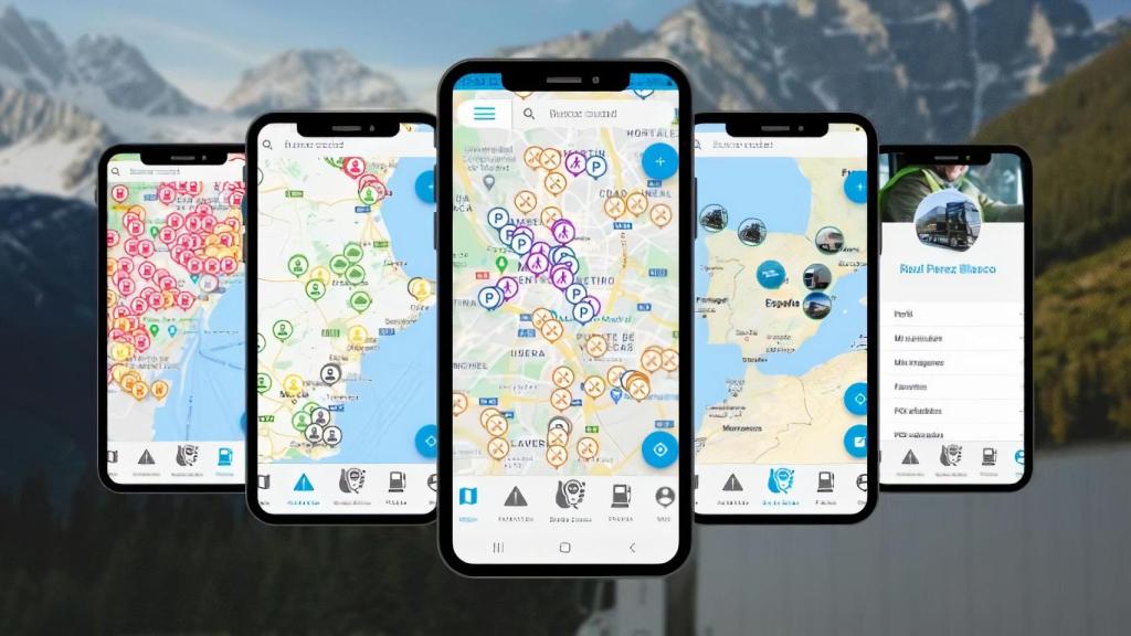 Así es la app gallega donde los transportistas consultan el precio de la gasolina y el diésel