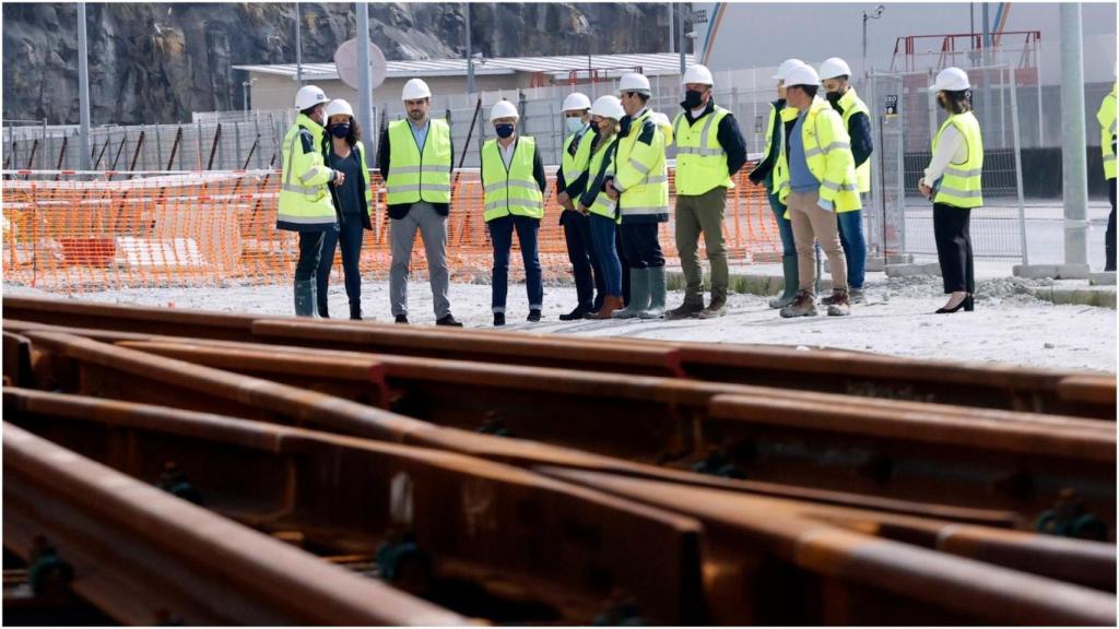 La conselleira de mar ha visitado la zona.