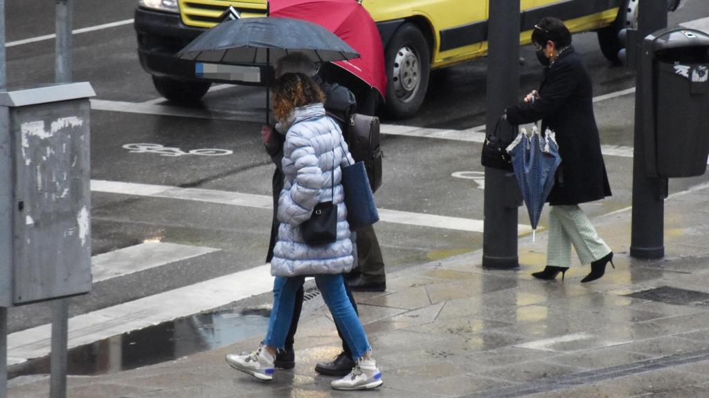 Lluvia en Zamora