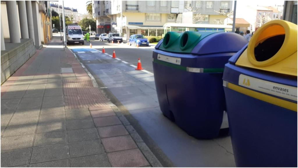 Nuevos contenedores en el Alto.