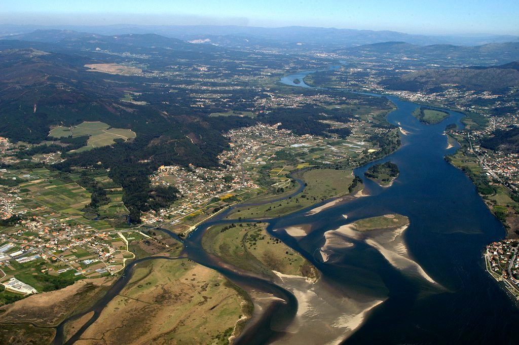 Estuario del río Miño. Foto: Turismo A Guarda