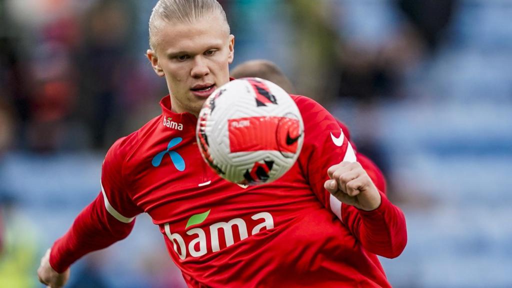 Erling Haaland, con Noruega.