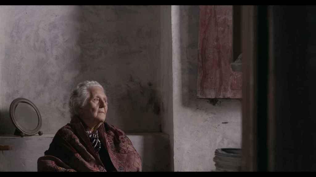 Antía Cal en el documental A palabra xusta.