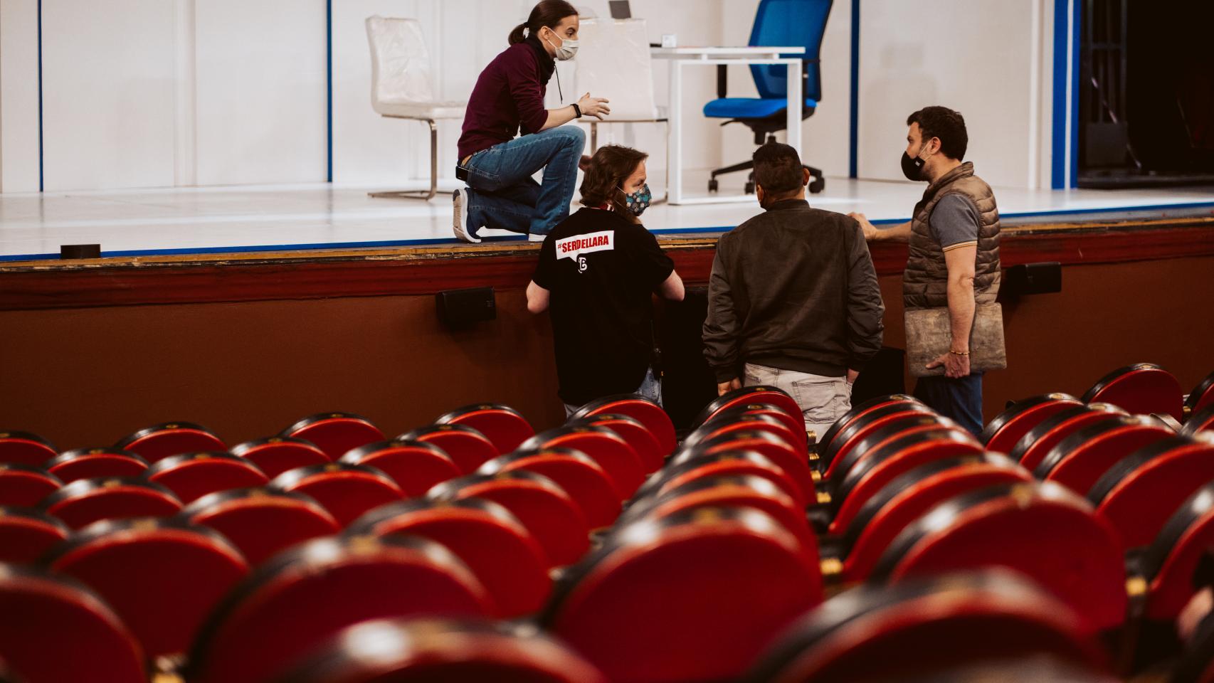 Personal artístico del teatro Lara.