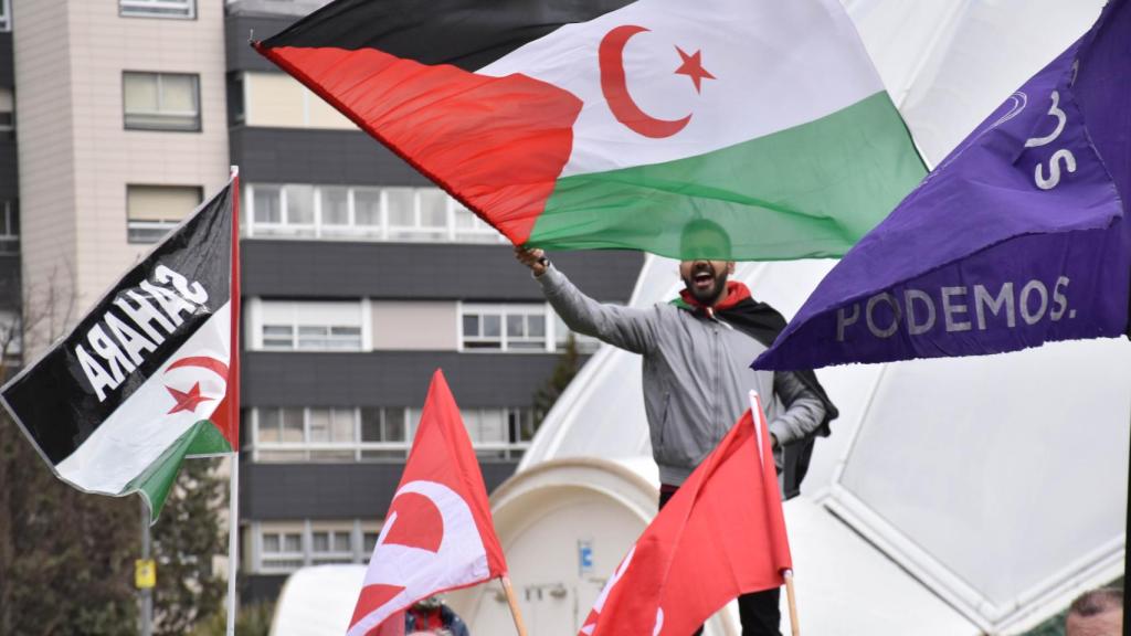 Concentración del pueblo saharaui en Valladolid