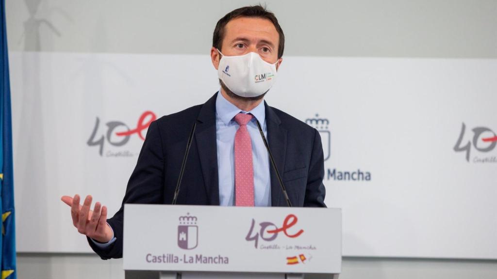 José Luis Escudero, consejero de Desarrollo Sostenible de Castilla-La Mancha.