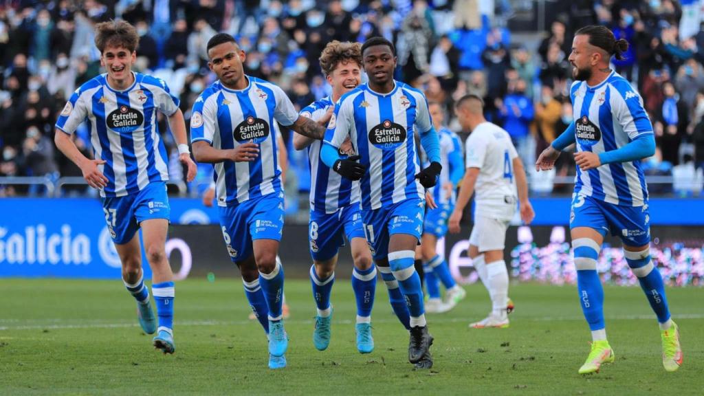 El Dépor venció por dos goles a uno al Majadahonda.