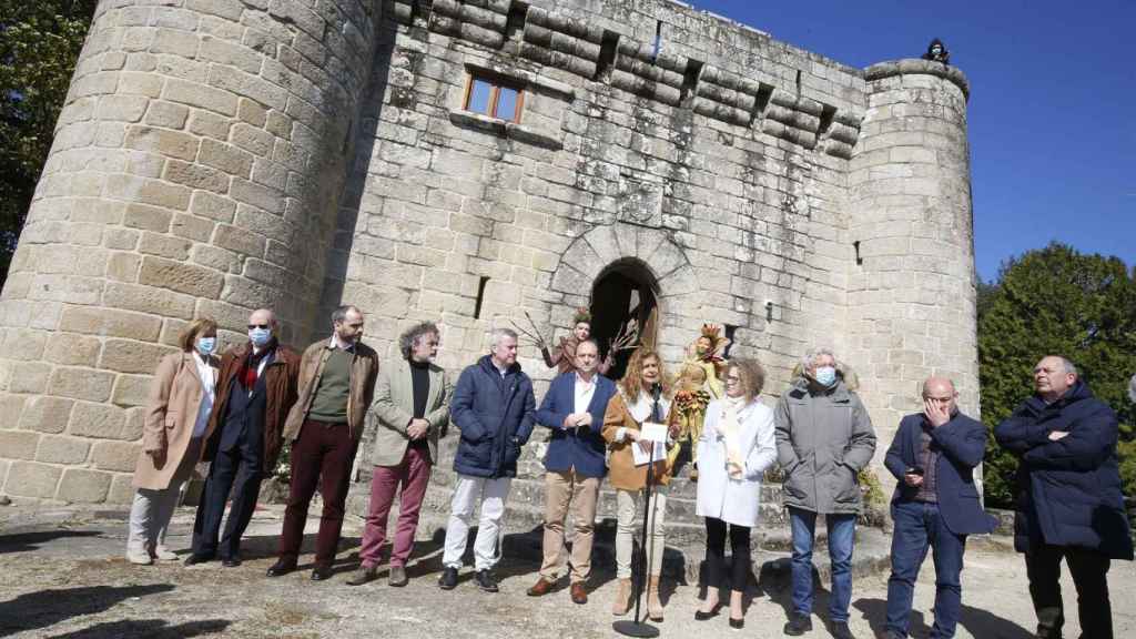 Inauguración de la musealización del Castillo de Sobroso.