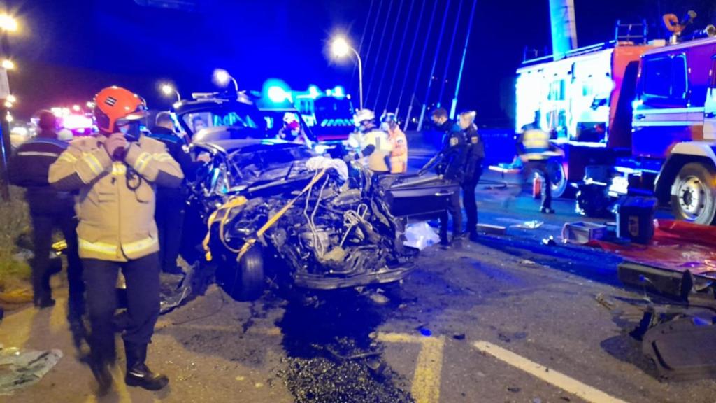 Accidente en la avenida de Alfonso Molina.