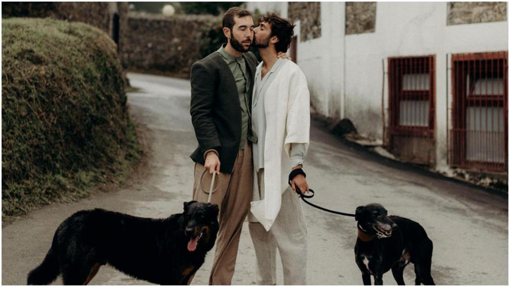 Dani y Ramón celebraron su enlace en octubre.