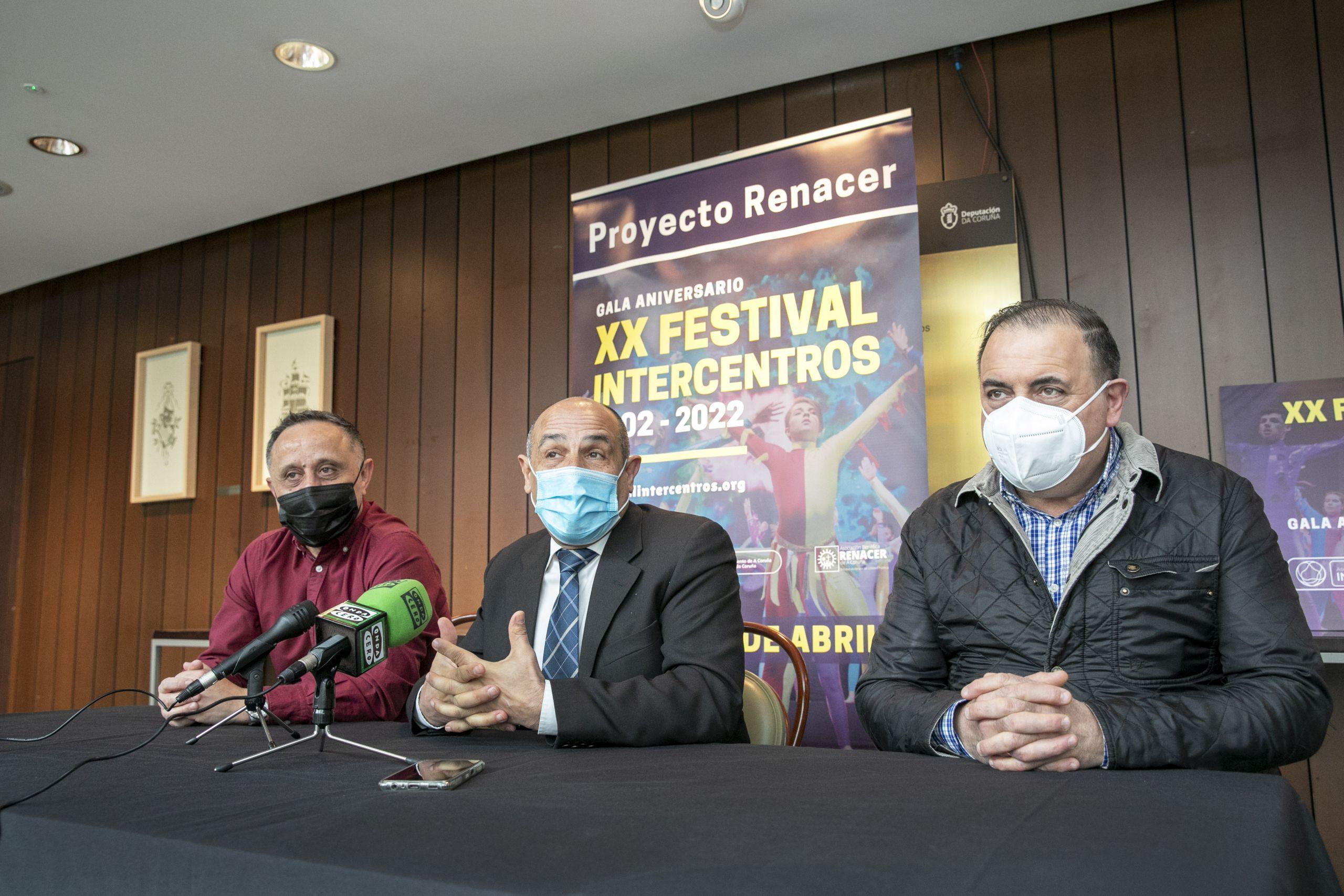 Presentación del Festival Intercentros (Concello da Coruña).
