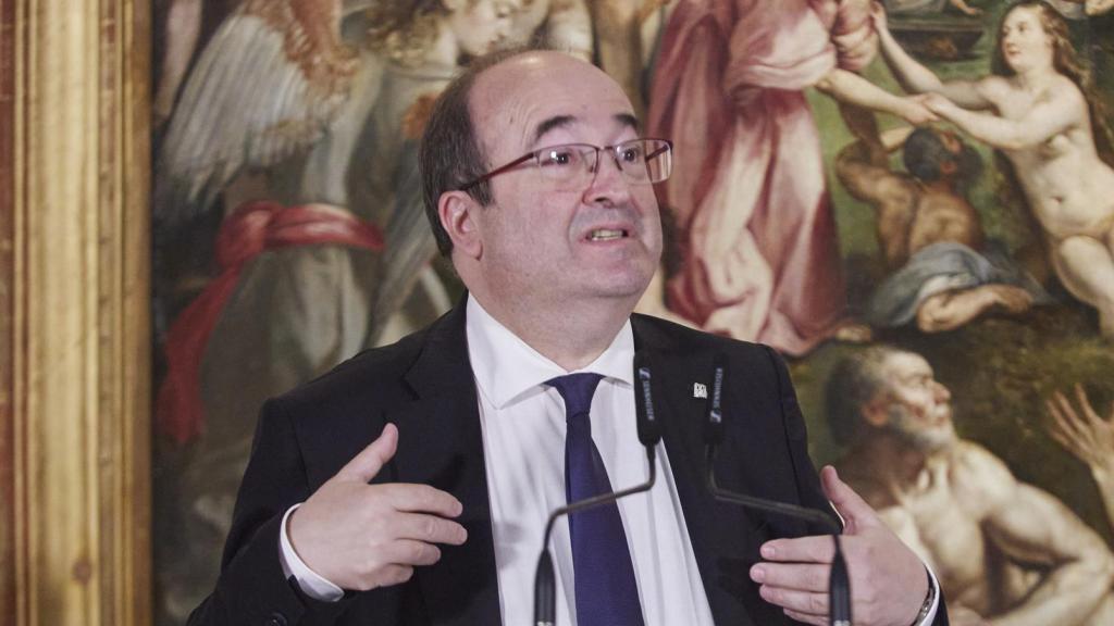 Miquel Iceta, ministro de Cultura y Deporte.