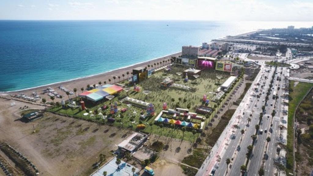 Emplazamiento inicialmente previsto por Mad Cool para los conciertos del Big Festival de Málaga.