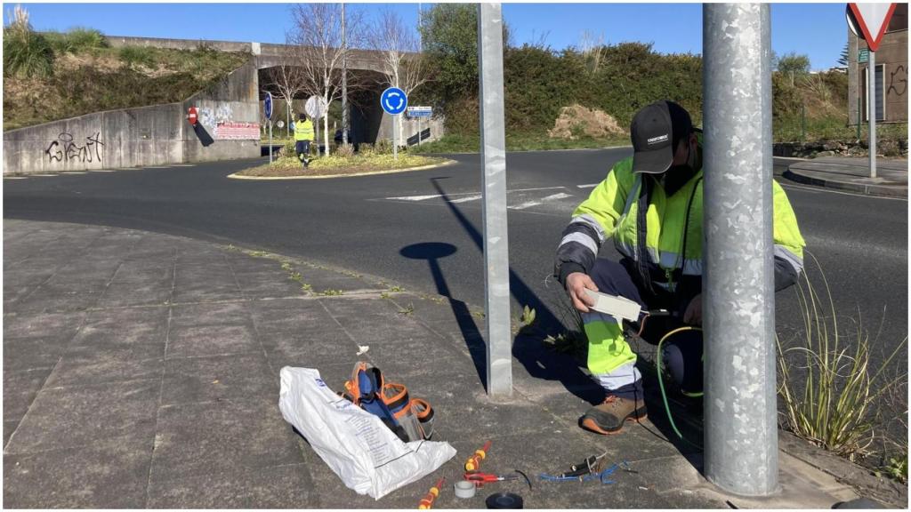El concello sufre importantes robos de cableado.