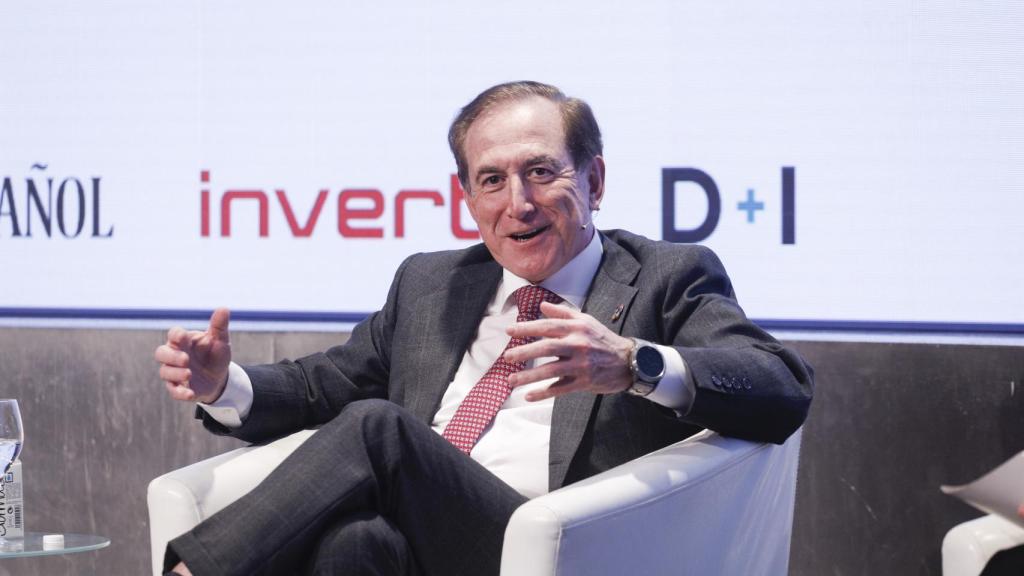 Antonio Huertas, presidente de Mapfre, durante el segundo Wake up, Spain!, de EL ESPAÑOL, Invertia y D+I.