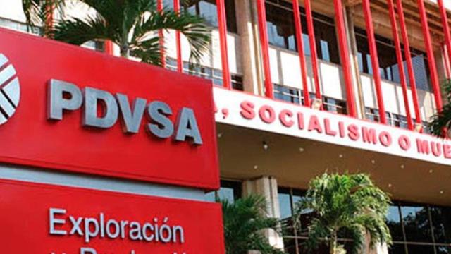 Fachada de una de las sede de la petrolera estatal venezolana PDVSA.