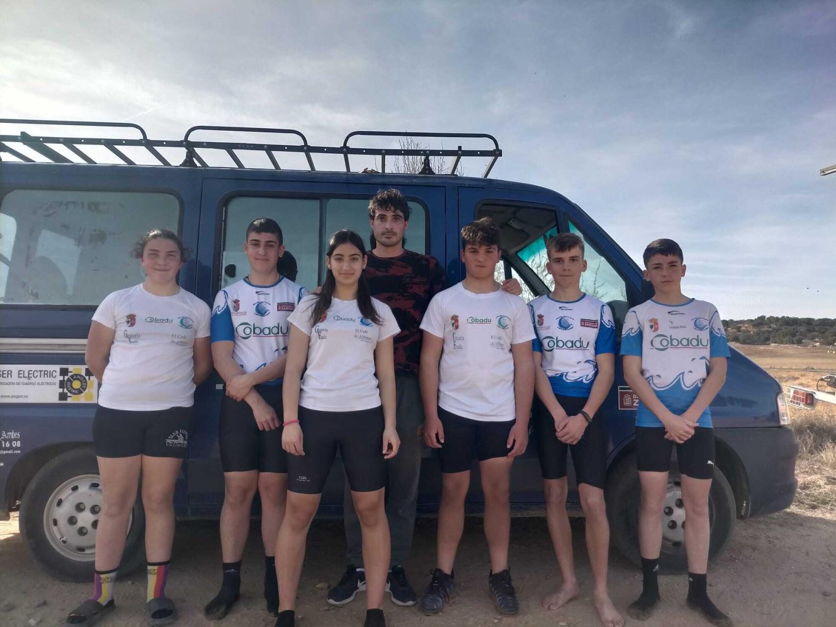Equipo Jóvenes Promesas del Fluvial de Villaralbo en Monte la Reina