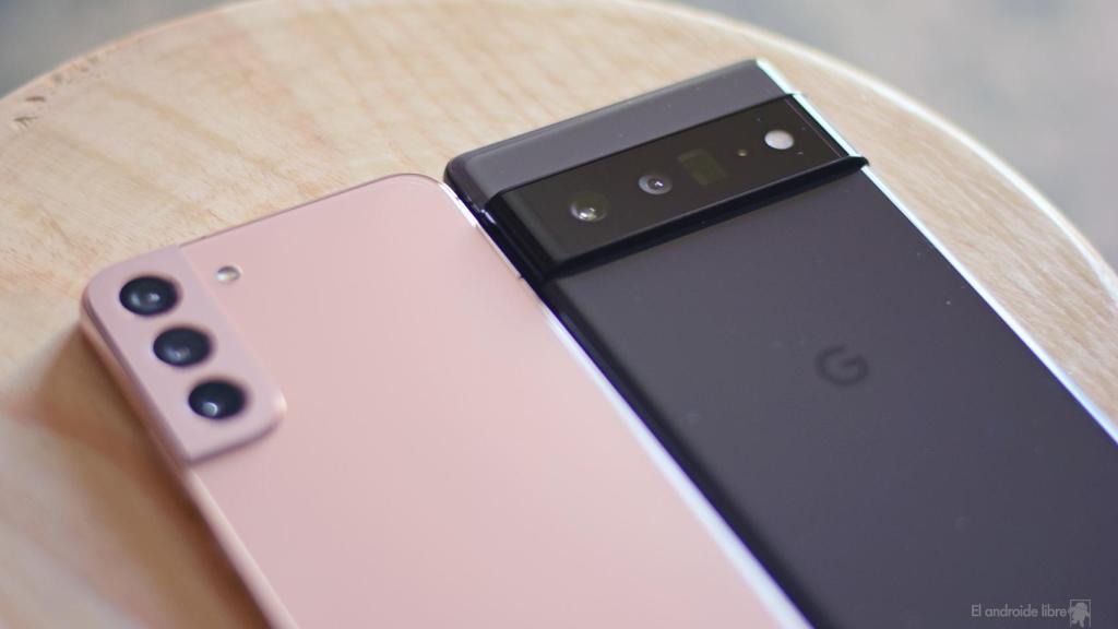 Samsung Galaxy S22+  y Google Pixel 6 Pro