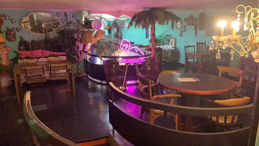 Planta de arriba del local Mono Vintage.