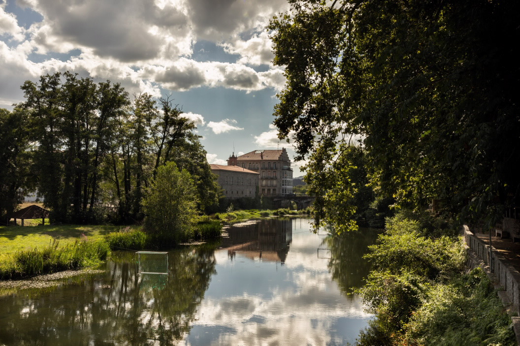 Ribera del Umia en Caldas de Reis. Foto: Turismo de Galicia