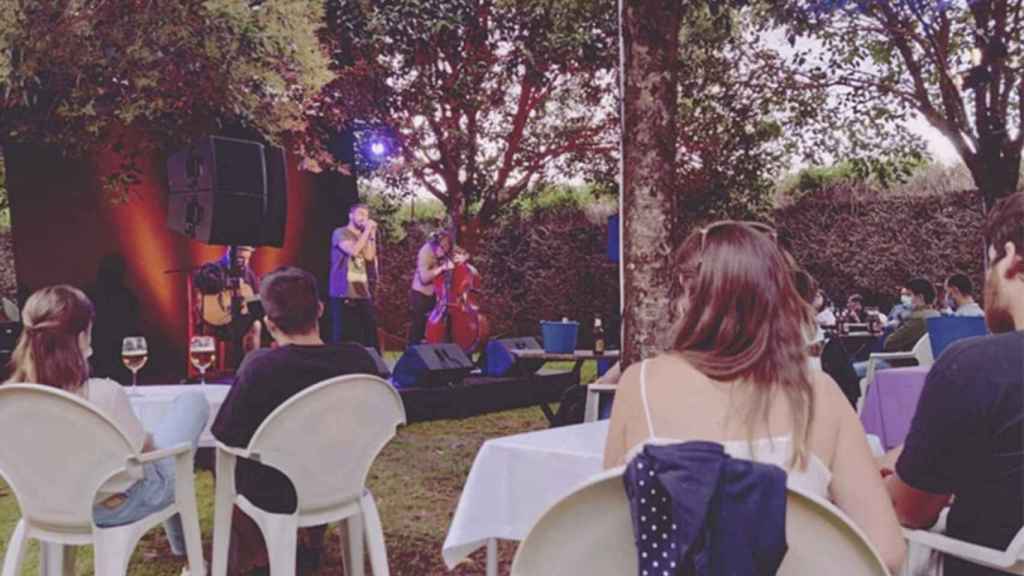 Imagen de archivo de un concierto en la Casa do Lagoreiro, en A Estrada.