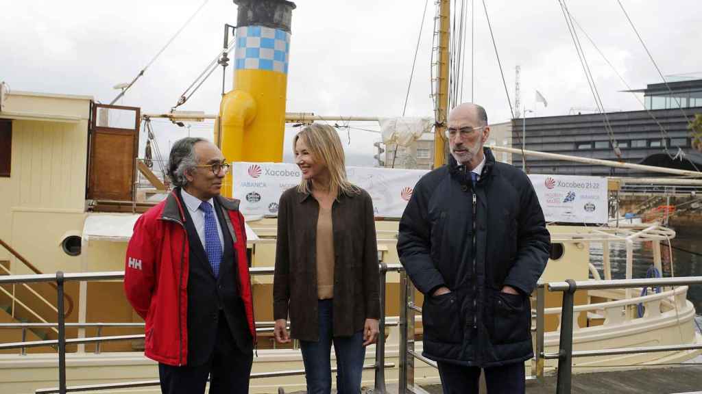 Presentación de la ruta Xacobea marítima, que partirá de Vigo.